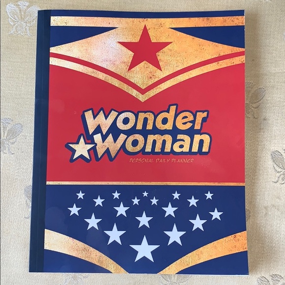 Other - Wonder Woman soft cover daily planner